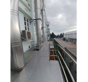 Ống gió hệ thống hút và xử lý bụi